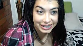 europa5639 casually masturbates her pussy with fingering before anal assfucking