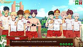 My Pulse Quickens Watching Game Friends Camp Episode 9 with Natsumi’s Juicy Blowjob in Russian Voice