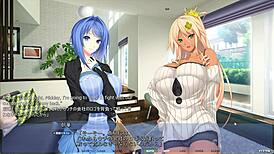 akumeru family - yunagi route part 4 - feeling up stepsis