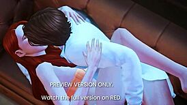 Black Lily In 3D Hentai Preview, Feeling Naughty