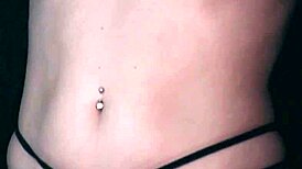 Petite Emme White deliriously sucks interracial cock in her room