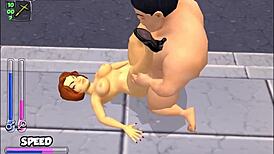 bonetown vacation ep 11 brings outdoor assfucking on holiday. bone voyage in wild 3d comedy!