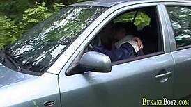 gay studs suck and fuck big cocks outdoors