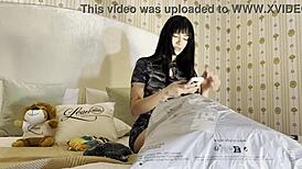 She came for a photoshoot, but it's turning into a porn casting.