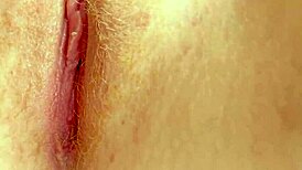 ASMR Redhair Pussy Licking Orgasm Close Up on Bed