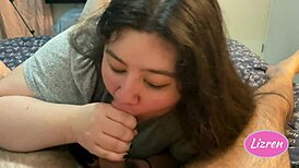 she gets it good before bedtime, relaxing with deep pleasure