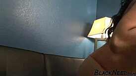 Ebony Amateur Gets Rough Anal And Cum Spray