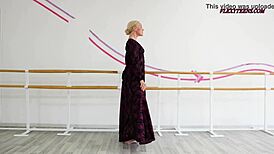 Anna Sigarga showcases unprecedented gymnastics routines in yoga and fitness