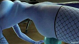 Ever seen a Futanari Widowmaker in wild hentai action?