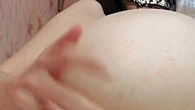 Slut With Protruding Nipples And Gentle Voice Gets Pussy And Anus Fingered.