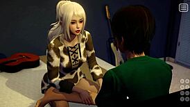 Complete gameplay - my bully is my lover part 13 with blonde riding