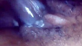 Huge tits ebony bbw gets hard fucked by big black cock in homemade british scene