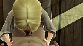 Tsunade's Big Tits Bounce In Naruto Hentai Parody