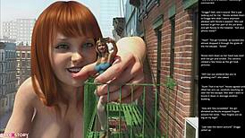 Big Apple Small 18+ Gesture Episode 16 In 3D Cartoon Sex