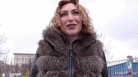 German Scout - Mature Julia picked up in Berlin, banged dirty! 😈