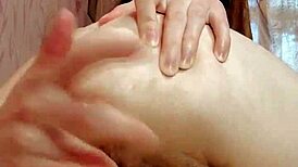 Slut With Protruding Nipples And Gentle Voice Gets Pussy And Anus Fingered.