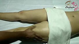 relaxing full body massage for indian lady