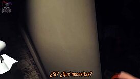 Trick Or Treating Dezmall Sub Spanish Goth Femdom Dominates With Big Tits