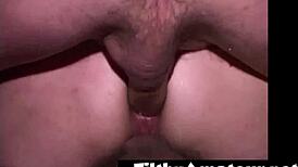 Mature Italian housewife says, 'I love double penetration in my ass'