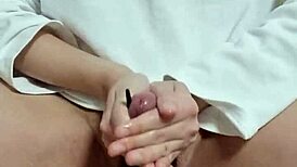 Korslaveman Explores Urethra Play While Locked in Chastity Belt for Release