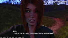 watch this 18yo redhead give public blowjob in cinema? creampie follows in hentai