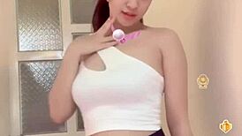 Miu Ngoan With Smooth White Skin And Big Features
