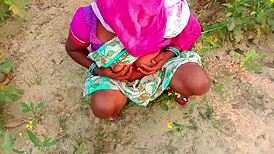 I’m shaken by this brutal homemade Indian fuck with rough painful thrusts