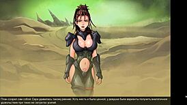 I play as a bound slut in anal fucking gameplay