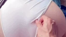 I Bent Over For My Senior's Big Cock In A Quick Doggystyle Fuck.