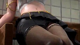 elise sleeps while i cum on her big tits