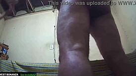 quick amateur creampie in tight pussy after sucking and doggystyle fucking