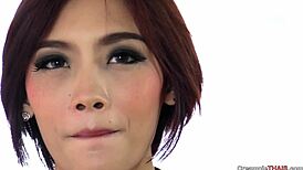 A young Asian prostitute from Pattaya has sex with a foreigner