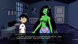 Danny Phantom Amity Park, gimme that green handjob, oops meant to say hot!