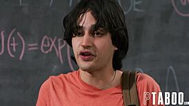 Teacher Prudence and Student Ana Foxxx with Elias Cash in Action