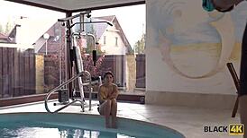 Intense Emotions In Black On White Sex With Teen Madelina Dee And Coach