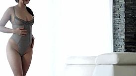 classy babe getting pounded doggystyle by her black boyfriend