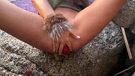 Wild Monika Fox craves anal and double toy penetration