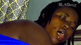 Big Ass Couple Explores First Time Spooning and Orgasms