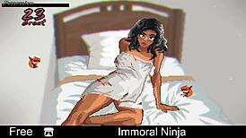 Immoral Ninja Delivers Wild Oral Action