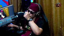 kiara blay shows body during podcast ruan slobbers on hot spanish