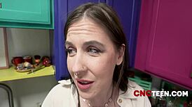 Eating step-grandpa’s balls is our family tradition, you know