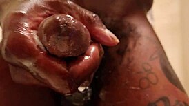 i'm worshippin that big black cock of hallelujah johnson reeses, it's so outrageous and makin me cum hard