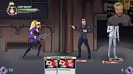 this super heroine endures darkest moments with the lewd knight in bondage