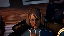 kate garcia cucks david with javier in twd parody blowjob