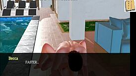 I watch my new famly 58 with big tits and ass bent over in doggystyle