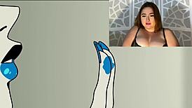 Watch me cum with you