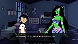 Danny Phantom Amity Park, gimme that green handjob, oops meant to say hot!