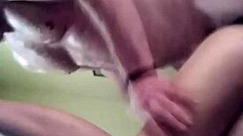she gets her pussy stretched wide open before getting fucked hard