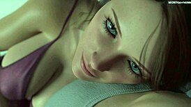 Pervert Craves Slutty Stepmom In Wild 3D Hentai Game Action