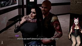 Wow, that rough blowjob in the public toilet with cum in mouth and masturbation tales from the deep eve 1!